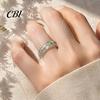 Hypoallergenic Finger Ring Faux Natural Moss Agate Ring, Fake Gemstone Statement Healing Nature Inspired Jewelry Stone for Men Women Band