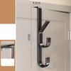Over The Door Metal Hook Door Back Type Hat Coat Hanger New Door Hanging Hook  Home