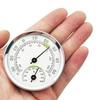 2 in 1 Gauge Mini Pointer Thermometer Round Pointer Type Diameter 58MM Hygrothermograph -30℃~50℃ Range No Battery Required