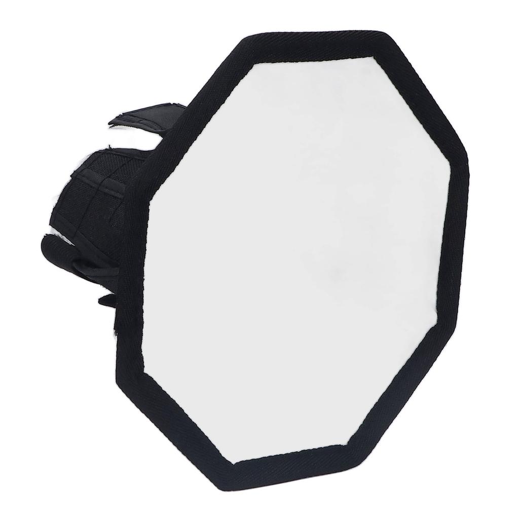 Софтбокс для камеры, нейлоновый восьмиугольный 20 см, складной софтбокс со вспышкой, рассеиватель света и сумкой для хранения для фотографий