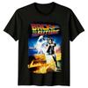 Back To the Future (1985) Movie Poster Inspired T-Shirt Retro Classic Tee Unisex