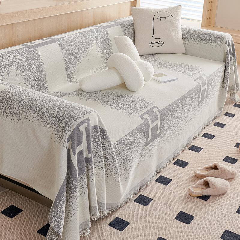 Sofa Cover Cloth Full Cover Anti -Cat Scratch Sofa Cover Four -Season Universal Cushion Sofa Towel Sofa Blanket Thickened