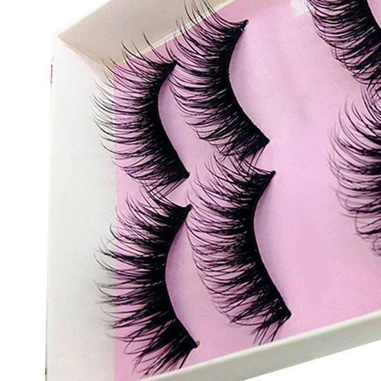 5 пар Beauty Wispies Натуральные Длинные Густые Мягкие Накладные Накладные Ручной Работы Ресницы