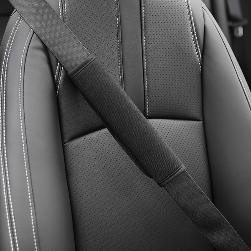 Автомобильные защитные наплечники Автомобильные товары Мягкие защитные ремни безопасности Всесезонные универсальные защитные ремни для шеи от удушения