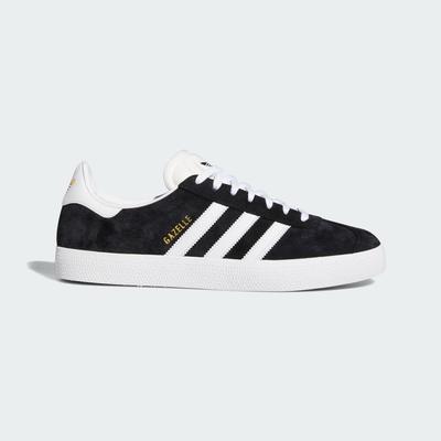 GAZELLE ADV Core Black Кроссовки ORIGINALS Unisex FX6563 Core Black/Обувь Белый/Золотой металлик