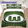 VfL Wolfsburg Pattern Bedding uilt Set uilt Cover Pillowcase Home Decoration Birthday Gift (1 * duvet cover + 2 * pillowcase  without core)101
