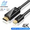 Кабель-адаптер Mini DP 4k к HDMI-совместимому для MacBook Pro Air Mini DisplayPort Thunderbolt к HDMI-совместимому кабелю-конвертеру