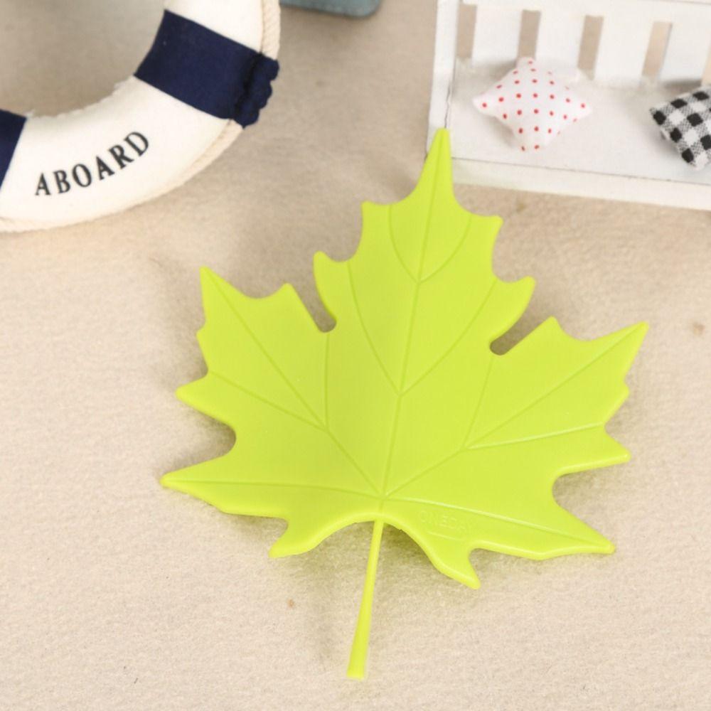 Universal Leaf Shaped Door Stopper Leaf Shaped Baby Safety Protector Maple Leaf Door Stop  Home
