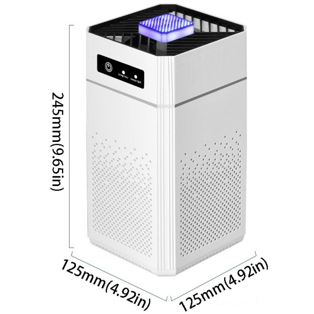 Очиститель воздуха с отрицательными ионами USB Фильтр класса H13 Портативный очиститель воздуха Фильтр от дыма Использование на кухне