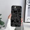 Halloween Bone Skull Phone Case for iPhone 11 13 15 16 17 Pro Max Cases Coque 14 Plus 17Air 13 Pro 12 11 XS 17Pro TPU Soft Cover