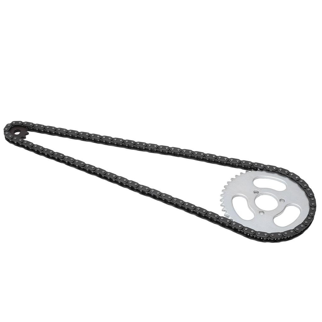 T8F Front and Rear Sprocket Chain Replacement High Power T8F Gear Chain Set for Modified Karts ATVs