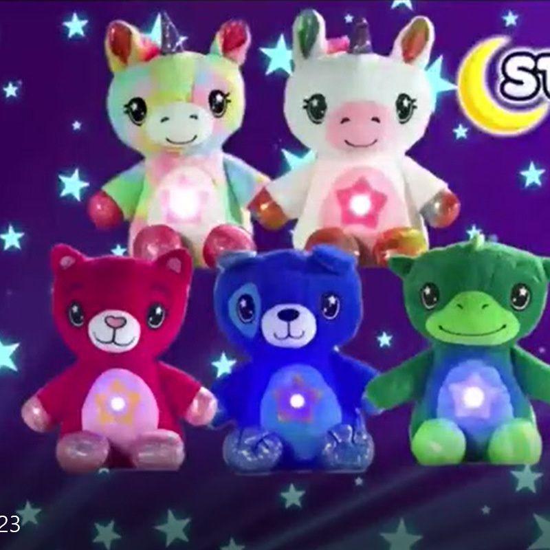 Плюшевая игрушка Star Belly Dream Lites Звездный проектор-лампа для успокаивающего сна