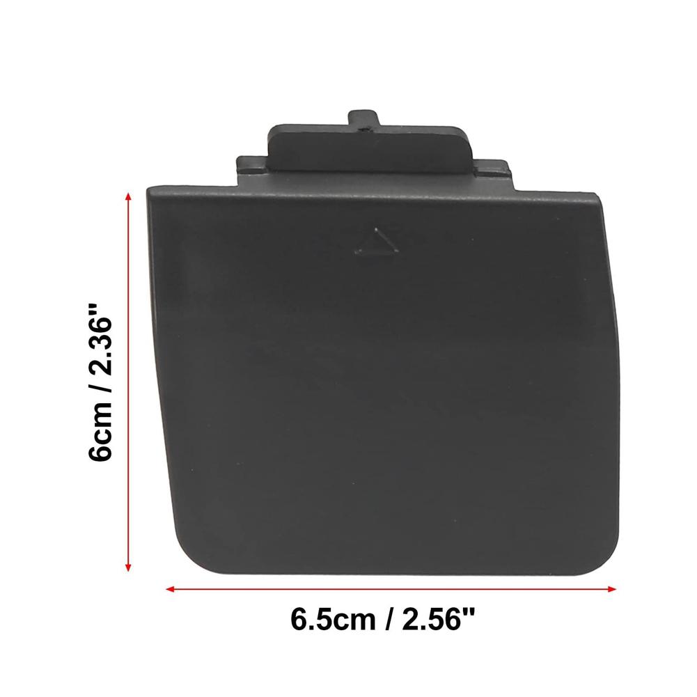 1 * Для BMW задний черный бампер буксировочная проушина E60 M Sport Hook Cover 2003-10 51127897217 7897217 прочный высококачественный