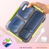 1200ml Lunch Box for Students Office Heat-resistant Bento Box Bring Tableware Office Worker Picnic Bento Food Storage Containers