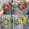 DIY Handmade Christmas Wreath Decoration Hanging Ornaments Bell Pendant Parent-Child Craft Material Bag For Festive Atmosphere
