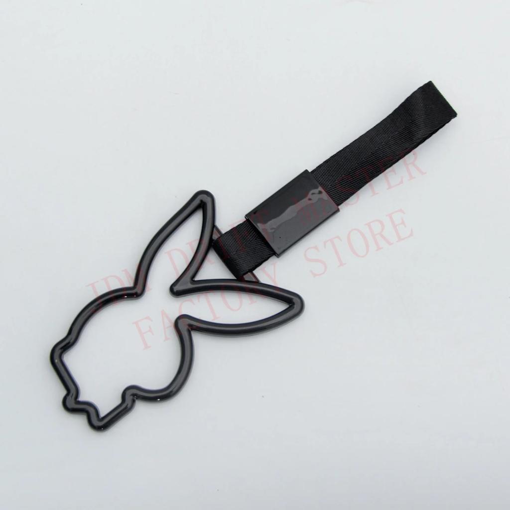 JDM Rabbit Racing Кольцо Цурикава Ручка для Поезда Автобуса Универсальная Дрифт Аниме Авто Модифицированная Ручка Нейлоновый Ремешок Для Авто Предупреждение