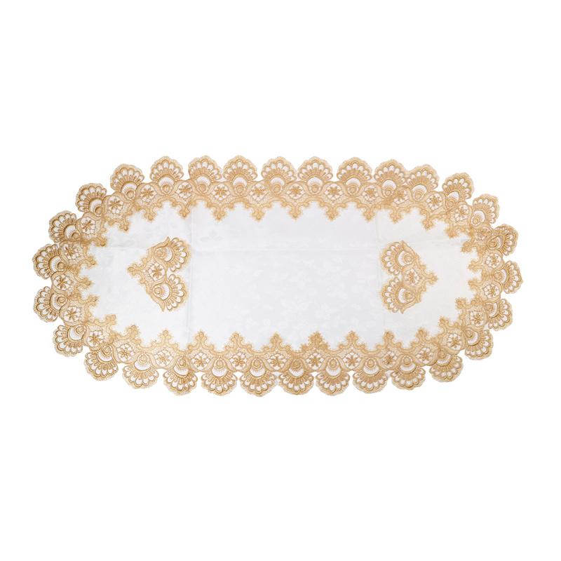 Скатерть для журнального столика в гостиной, центральный столик, вышитая кружевная скатерть, домашний обеденный журнальный столик, чехол, центральный элемент декора