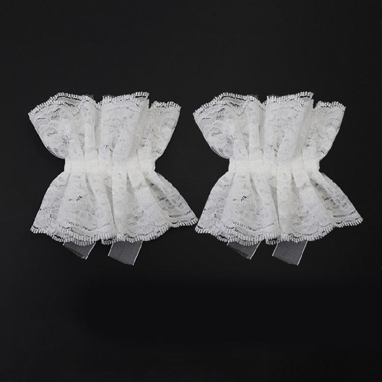 Кружевной декоративный воротник-манжета на запястья, комплект для аниме-мероприятий, аксессуары для костюмов и косплея.