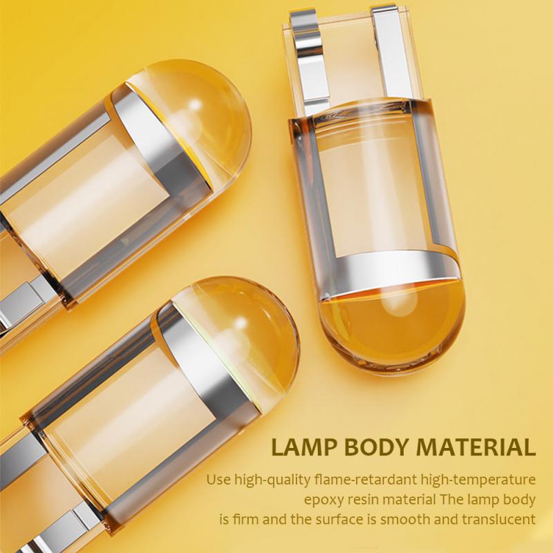 2 шт. DC12V W5W 194 T10 Cob светодиодная автомобильная лампа белый зеленый синий красный клиновидный номерной знак лампа плафон 7 цветов авто одиночный свет