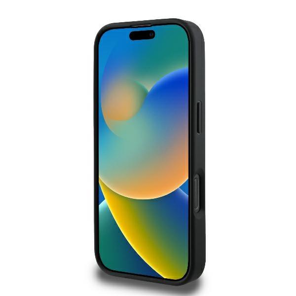 Etui do iPhone 16 Pro Max czarne Guess Hardcase Big Logo