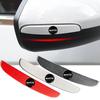 4PCS Car Emblem Door Edge Anti-collision Bumper Strip Protect Stickers For Mercedes Benz AMG GLE GLS GLC CLA GLB ML C500 C200 C300 W204 W206 W212 W203