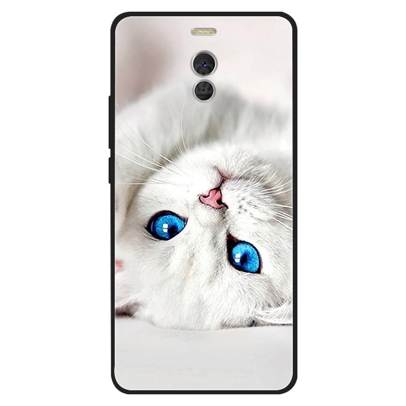 Для Meizu M6 Note Чехол Силиконовый Кот Расписной Мягкий Черный Чехол для Meizu M6Note M3 Note 8 Чехол TPU Coque Защитная Capa