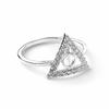 Harry Potter sterling silver Deathly Hallows Ring size Medium