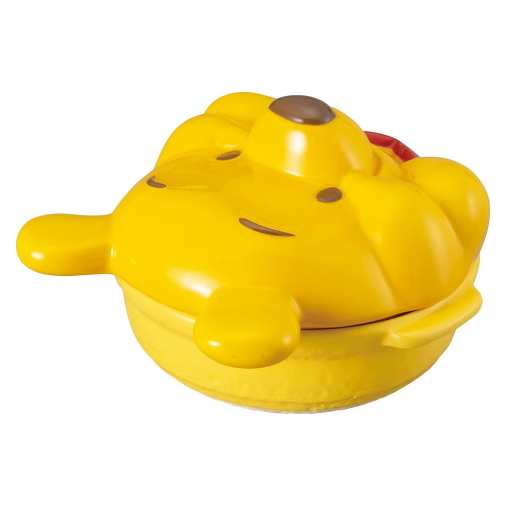 sun art Disney the Earthen Pot Single Use Size 6 22cm 800ml Winnie the Pooh Face Type Open Fire Suitable Orange "Winnie Pooh" Approx. Approx.