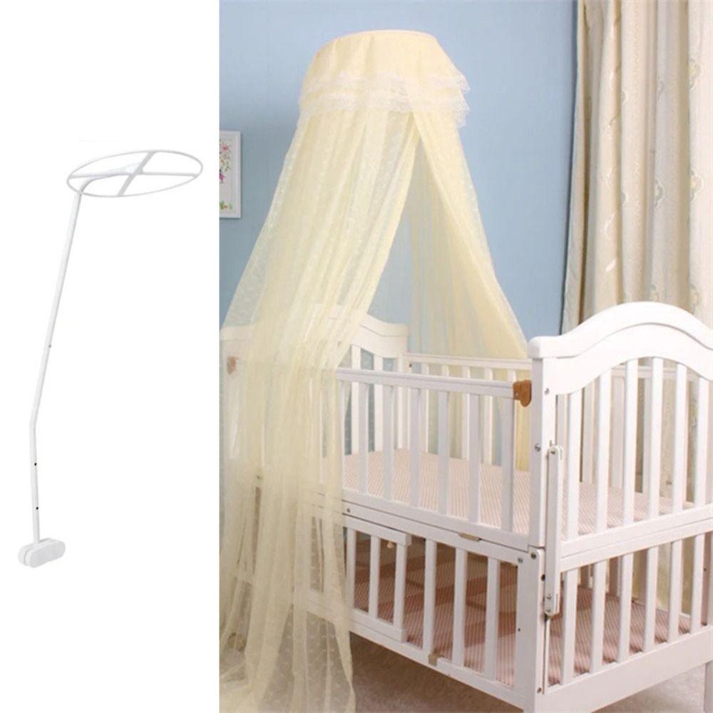 Белая подставка для москитной сетки, прочный держатель для балдахина, стойка, каркас для москитной сетки