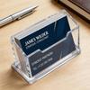 Thickened Business Card Display Stand Single Layer Visiting Card Organizer  Office Supplies