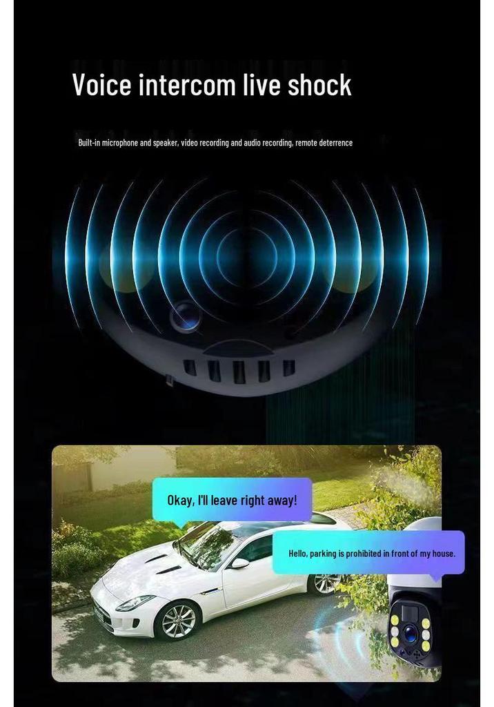 4G HD 360° камера наблюдения на солнечных батареях с удаленным мониторингом через мобильное приложение (Не требуется питание/сеть)