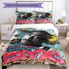 2pac Personalized Text Bedding Set Perfect for Bedrooms Wrinkle Resistant Home Decor Perfect Gift for Valentine’s Wedding Birthday