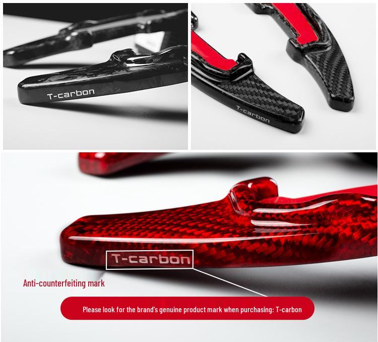 Real Carbon Fiber Extended Shift Paddles for BMW M-Series M2/M3/M4/M5/M6