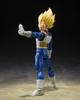 TAMASHII NATIONS Dragon Ball Z Super Saiyan Vegeta 135mm PVC ABS Painted Action Figure S.H.Figuarts <Dangerous Pride> Approx. &