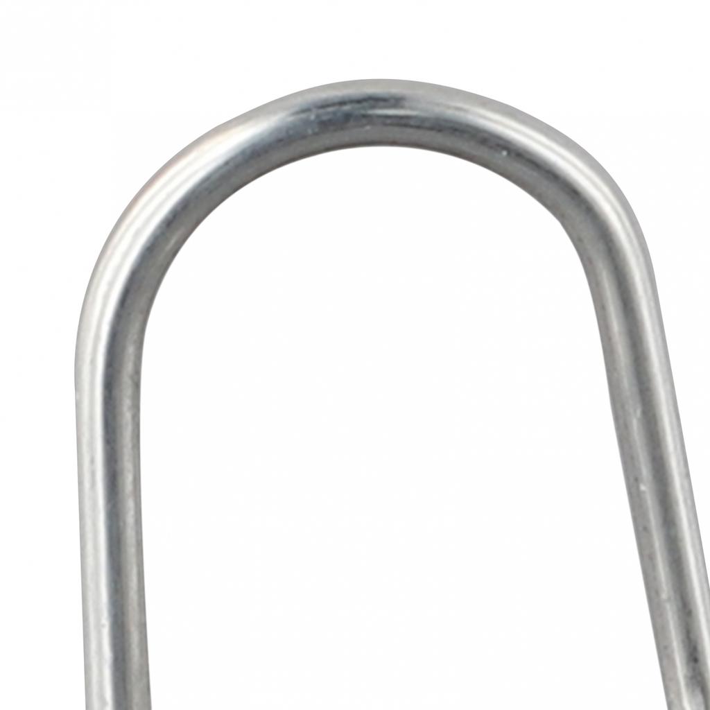 Садовая проволочная пряжка серебристая для поддержки цветов 10 шт пружинная сталь