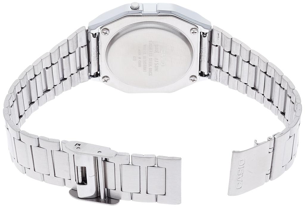 Casio Standard (STANDARD) Watch Black Men's A158WA-1JF