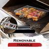 Foldable 304 Stainless Steel Bbq Mesh Non Stick Grilling Basket Grill Mesh Mat Meat Vegetable Steak Picnic Party Barbecue Tool