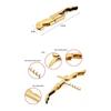Multi-Use Bottle Opener Gold Plated Corkscrew Double Hinge Waiters Wine Key Bottle Opener Bar Home Office Kitchen Supplies Tools