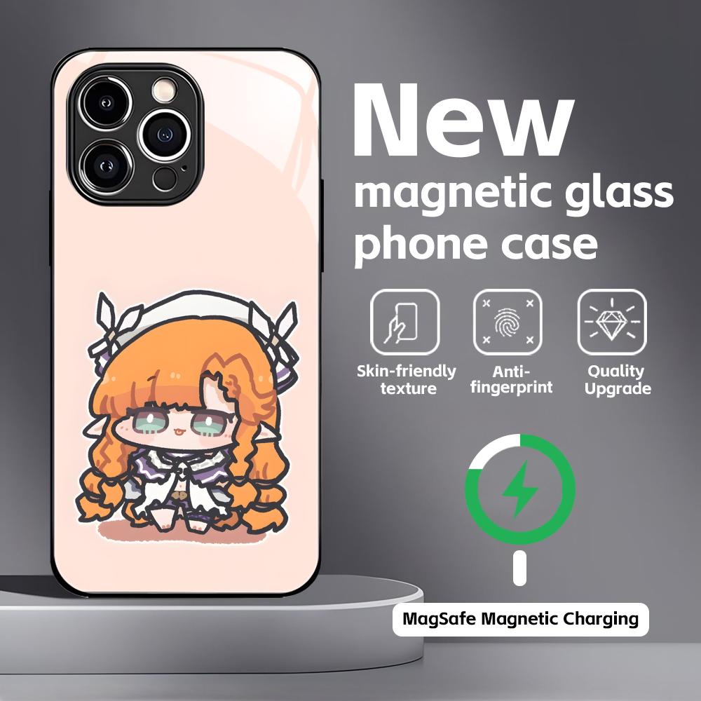 Wuthering Waves SIGRIKA Phone Case For iPhone17 16 15 14 13 12 11 X XR XS 8 Plus Mini Pro Max Glass Magnetic Case