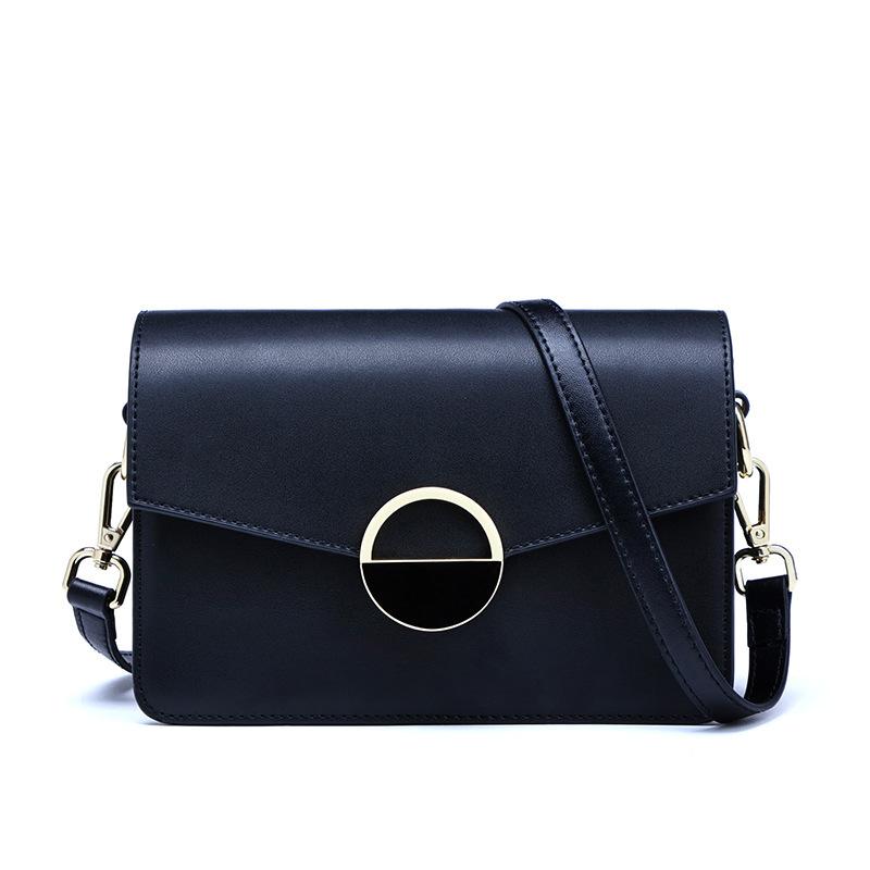 Новая осенне-зимняя сумка через плечо из натуральной кожи для женщин, универсальная маленькая квадратная сумка, популярная фактурная сумка через плечо