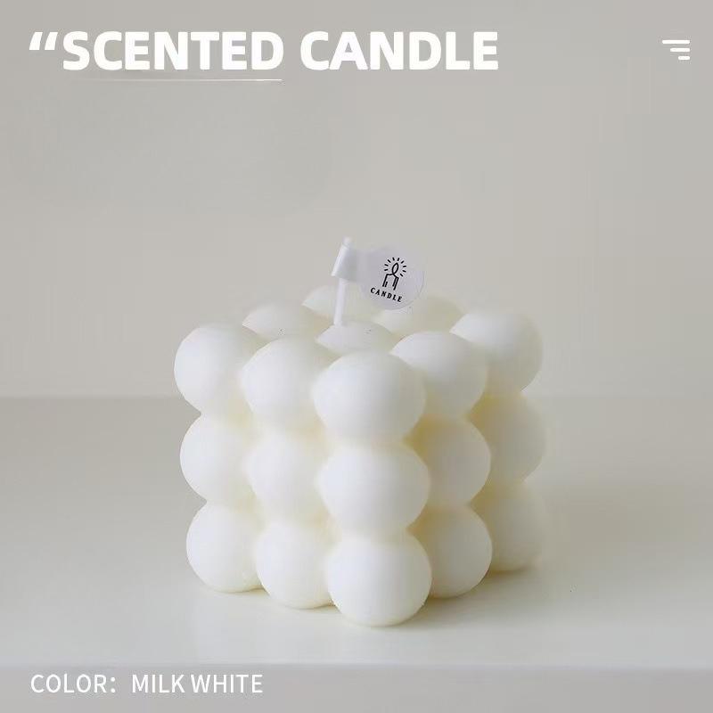 Bubble Creative Styling Rubik's Cube Aromatherapy Candles Ins Style Home Ornaments Rubik's Cube No Aromatherapy