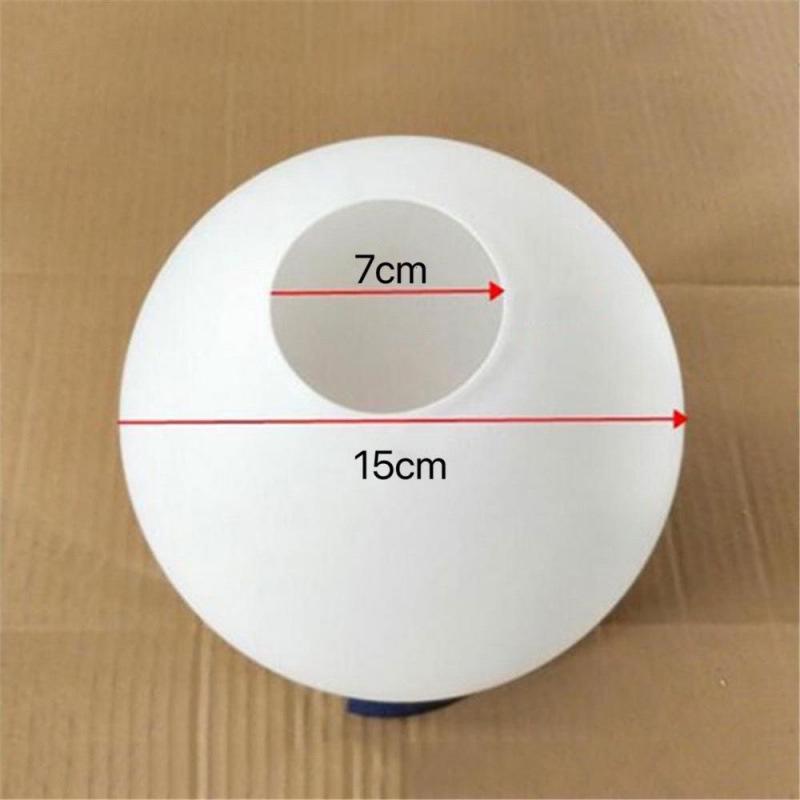 Круглая прикроватная лампа из матового стекла, подвесной абажур