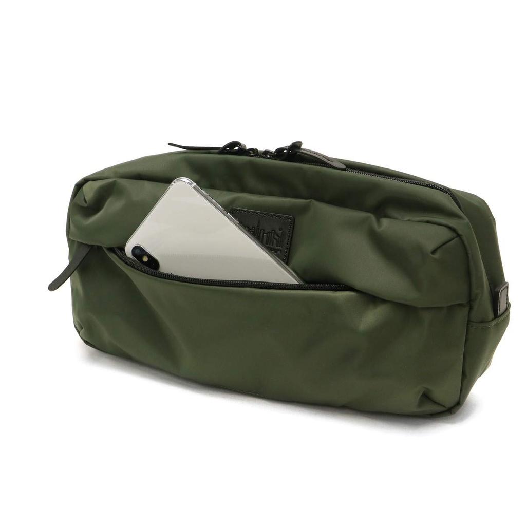 Сумка на пояс Black Label OCEAN PKWY WAIST BAG MP1129TWLBL Черный [Manhattan Portage]
