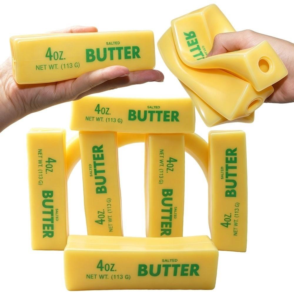 Creative Butter Stick Ball Skin 14cm Handmade Ball Skin Children Gift DIY Squeeze Toy Kids Toy