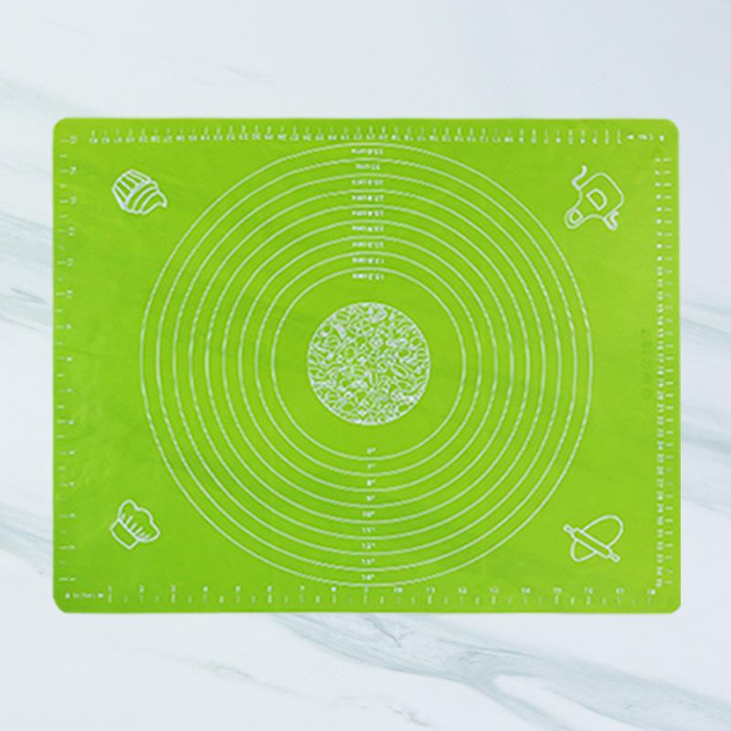 Non-Stick Silicone Baking Mat for Pastry, Dough Rolling, and Kneading - Ideal for Cookies and Pies - Kitchen Tool with Scale for Holiday Baking