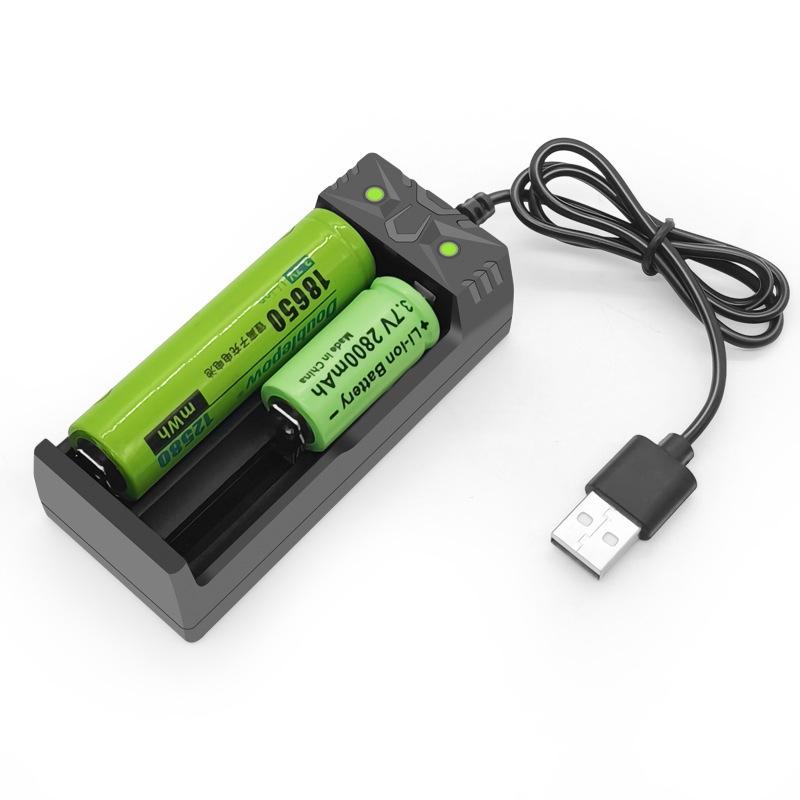 2 слота Usb Dual 18650 зарядка 3.7V перезаряжаемый литиевый аккумулятор 18650 зарядное устройство для аккумуляторов 18500/18490/16340/14500