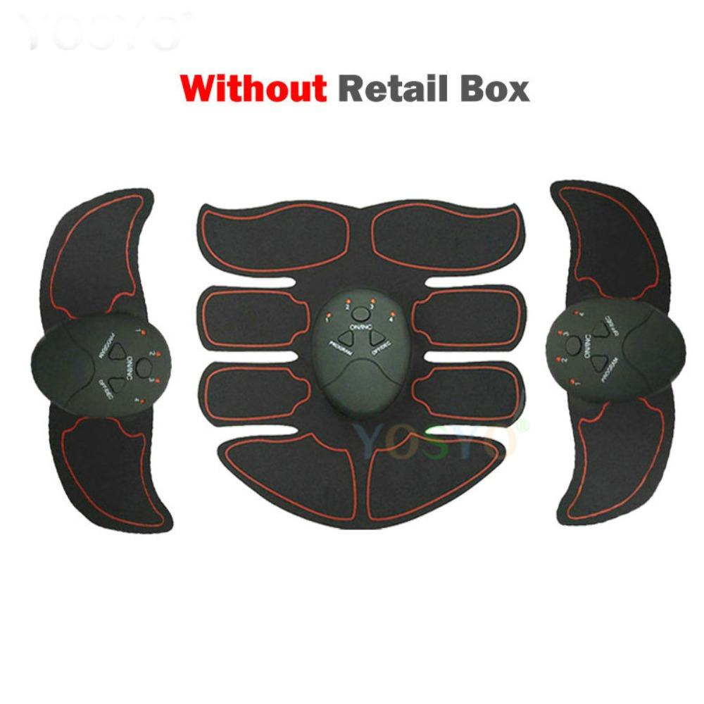 Hip Muscle Stimulator Massager Fitness Abdominal Trainer Arm Abdomen Trainer EMS Muscle Stimulator