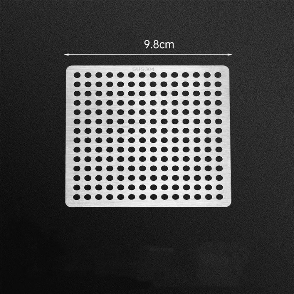 Поддерживайте стоки чистыми Квадратный нержавеющий душевой слив Крышка-фильтр для волос