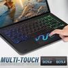 Чехол для планшета Lenovo M11 2025 с сенсорной панелью и светящейся Bluetooth-клавиатурой