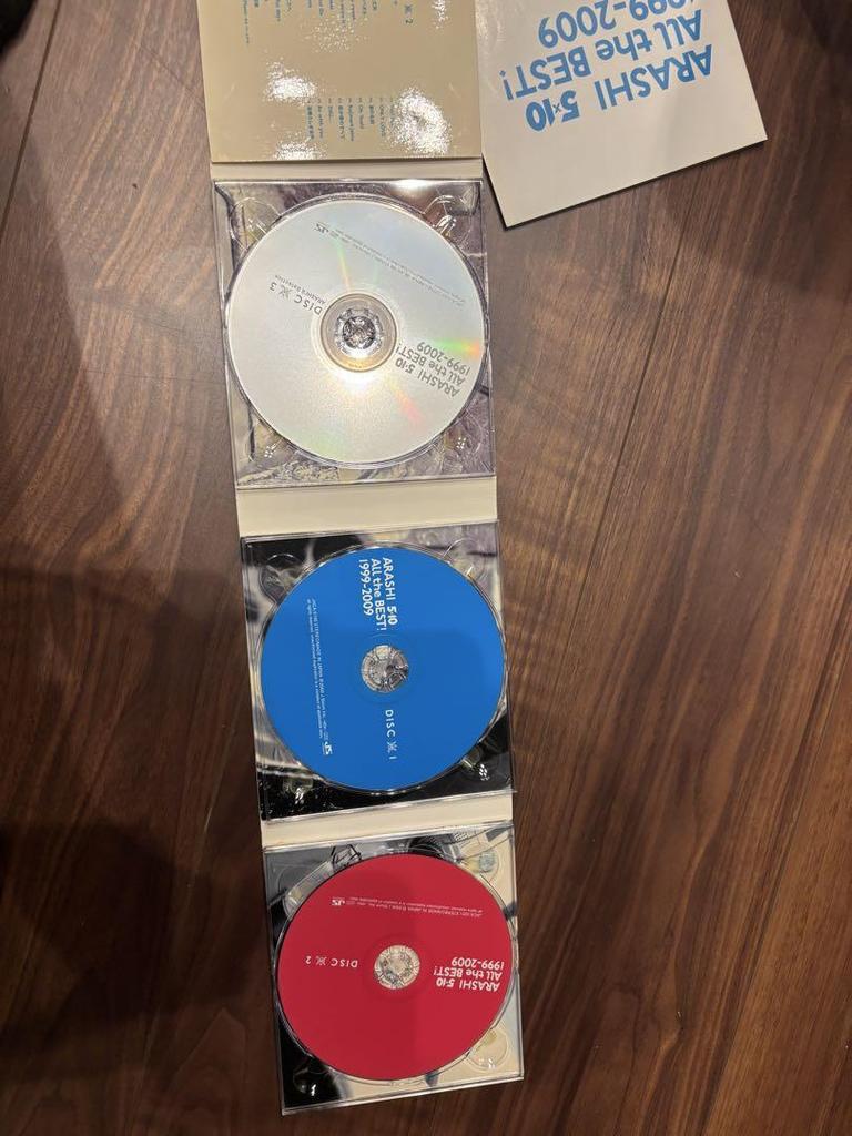 [USED] Arashi 5×10 All the BEST 1999-2009 First Limited Edition?